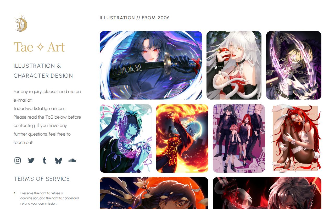Tae Art Commissions