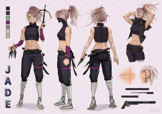 Jade Character Sheet Jade Character Sheet